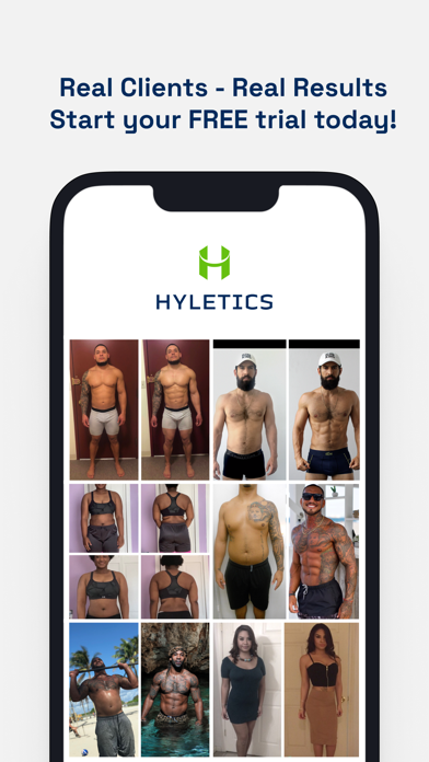 Hyletics: Fitness & Meal Plans Screenshot