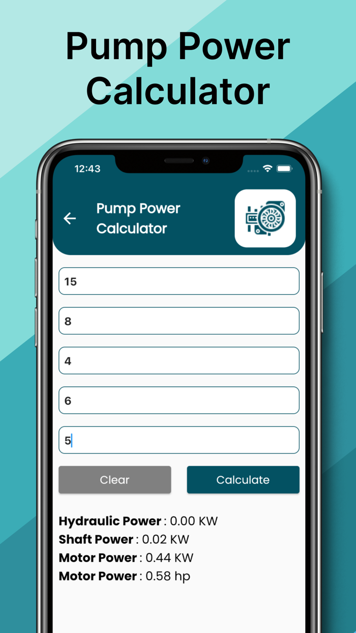 Pump Power Calculator
