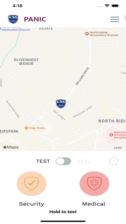 CSS Security Panic App screenshot-3