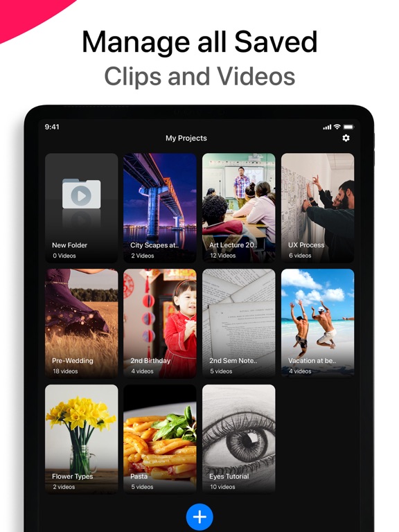 Vlog Camera - Video Recorder iPad screenshot 4 - Utilities app