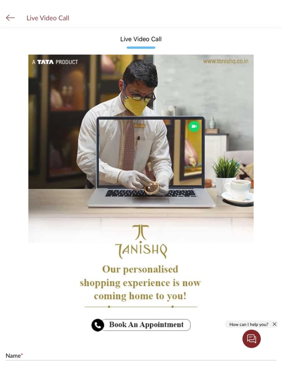 Tanishq (A TATA Product) iPad screenshot 8 - Shopping app