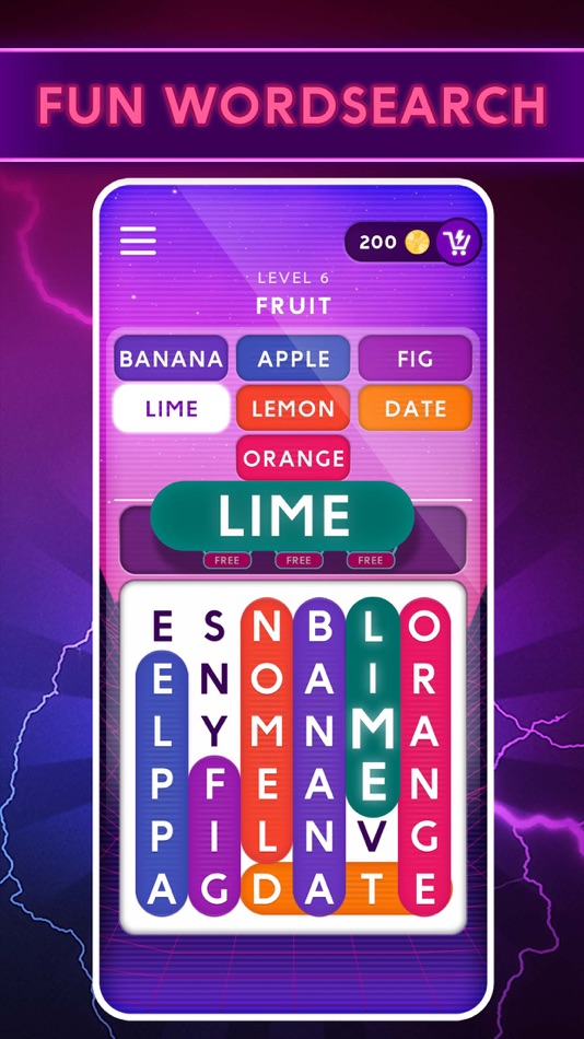 #1. ThunderWords - Word Search App (iOS) 由: Karma Games Limited