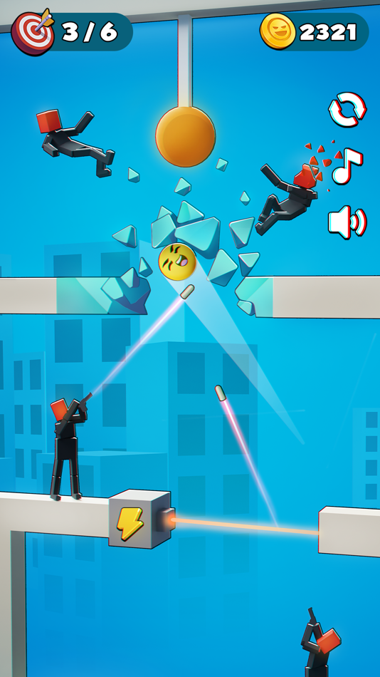 #3. Bullet Smile: Ragdoll Puzzles (iOS) 由: Take Top Entertainment LLP