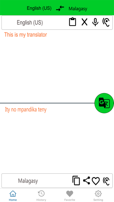 English To Malagasy Translator Screenshot