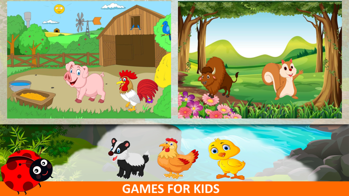 Bugs help Baby Learning Games