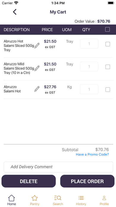 Selecta Foods Screenshot