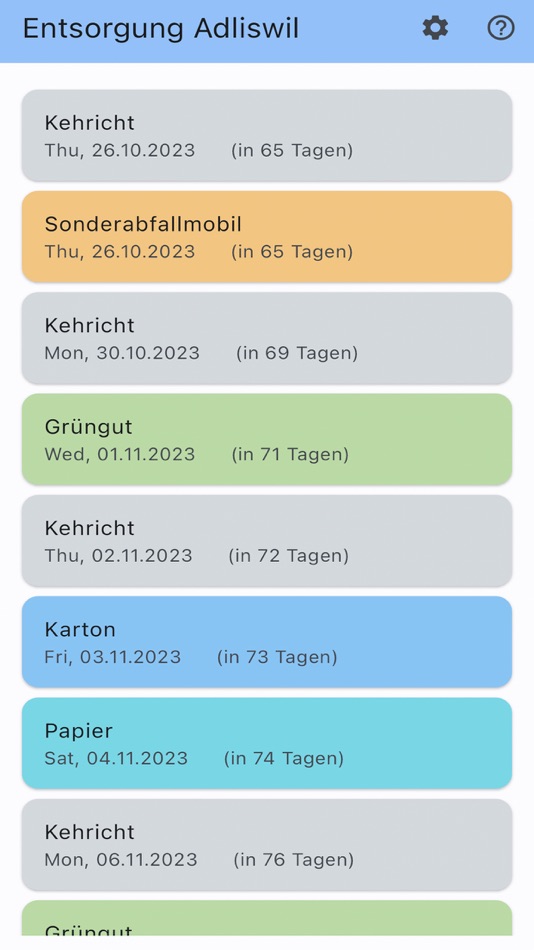 #1. Mein Adliswil (iOS) 由: Lukas Schulze