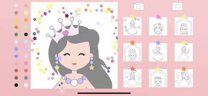 Princess Coloring Kid Toddler