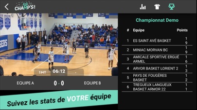 Champ'S - Live sport amateur Screenshot