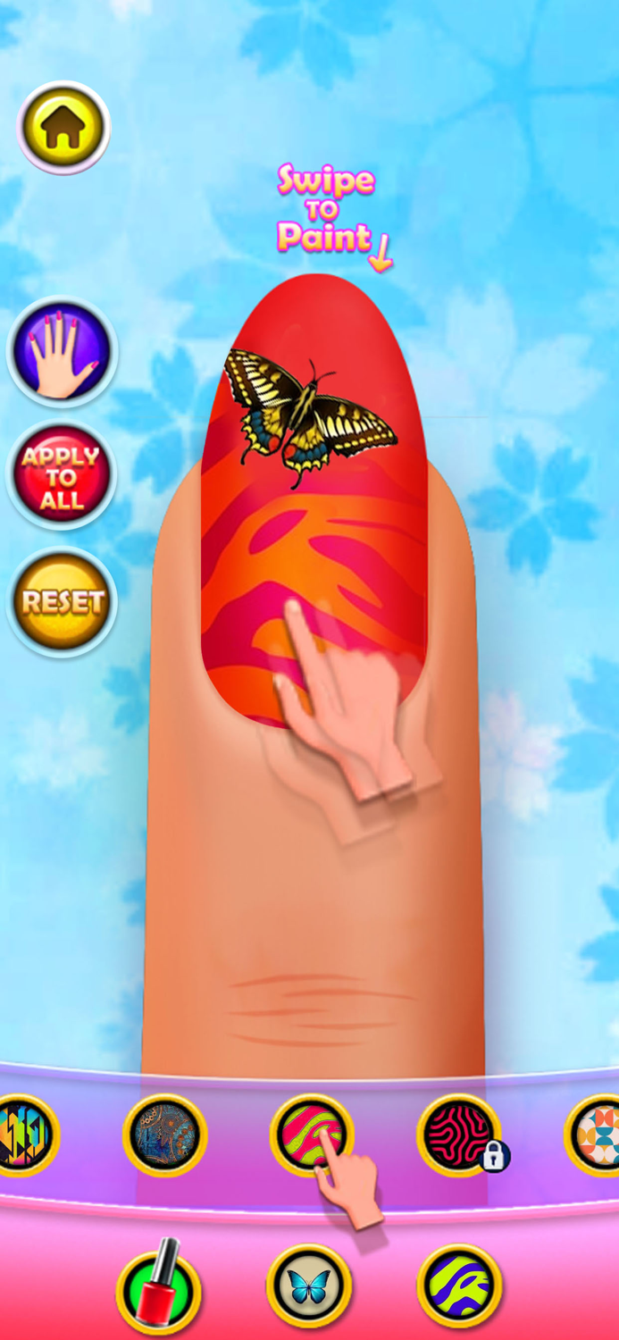 Nail Art Salon Star Girl