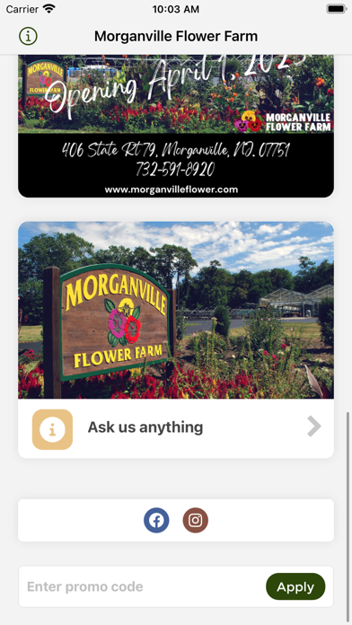 Morganville Flower Farm Screenshot