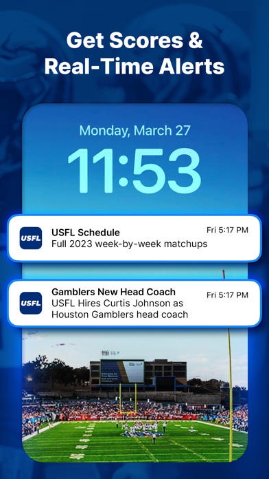 USFL | The Official App Screenshot