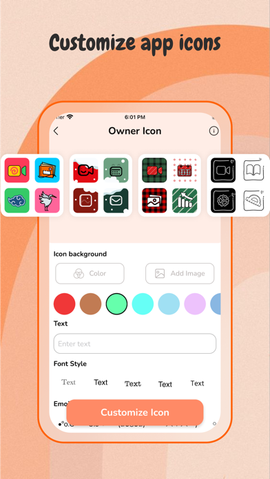 Icon Changer - Aesthetic OS 17 Screenshot
