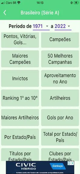 Game screenshot Ranking do Futebol hack
