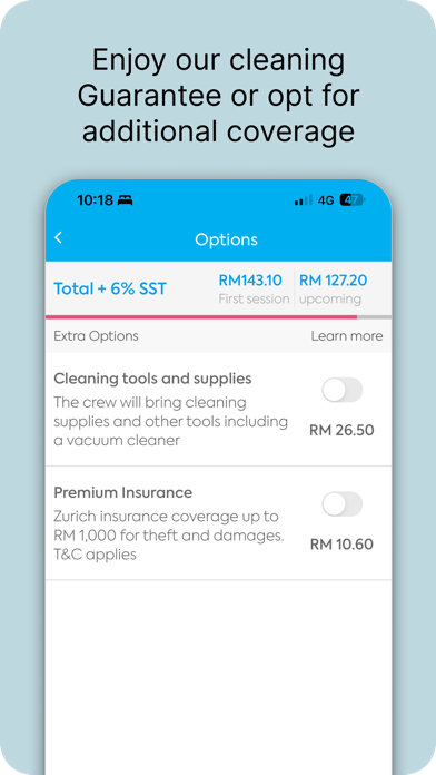 Maideasy - Book a cleaner now Screenshot
