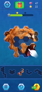 Hexa Jigsaw puzzle screenshot #1 for iPhone