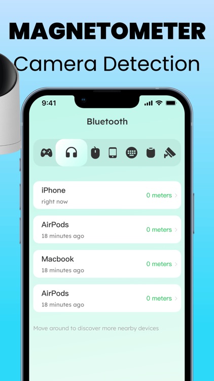 Camera detector - scan
