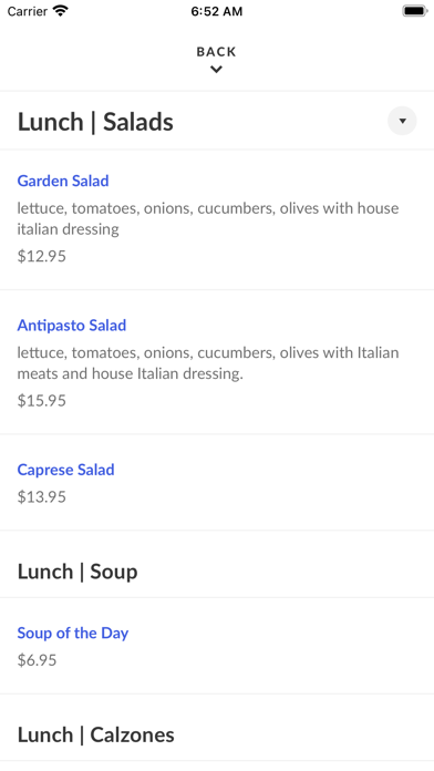 Fusilly's Italian Kitchen Screenshot