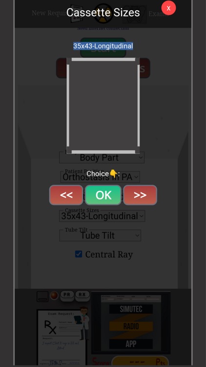Radiology Technique Simulator