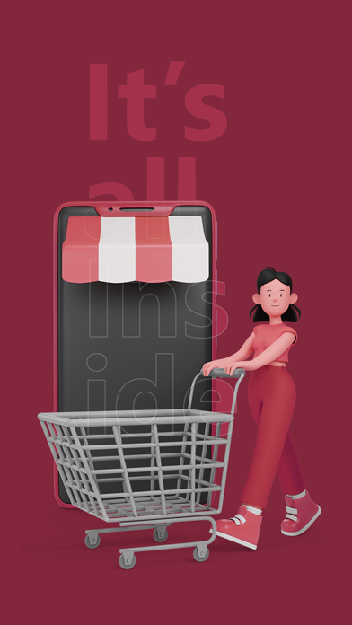 Qshop - Online Shopping App Screenshot