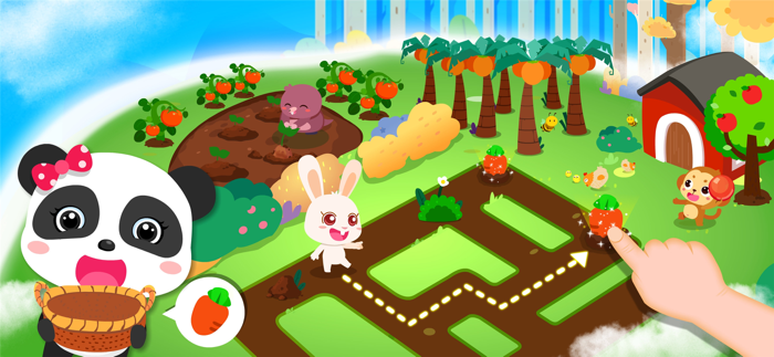 Baby Pandas Forest Feast