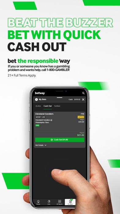 Betway NJ: Sportsbook & Casino Screenshot