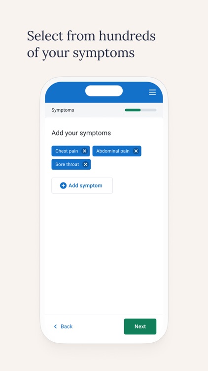 Symptomate – Symptom checker