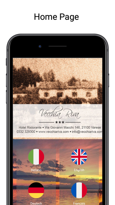 Hotel Ristorante Vecchia Riva Screenshot