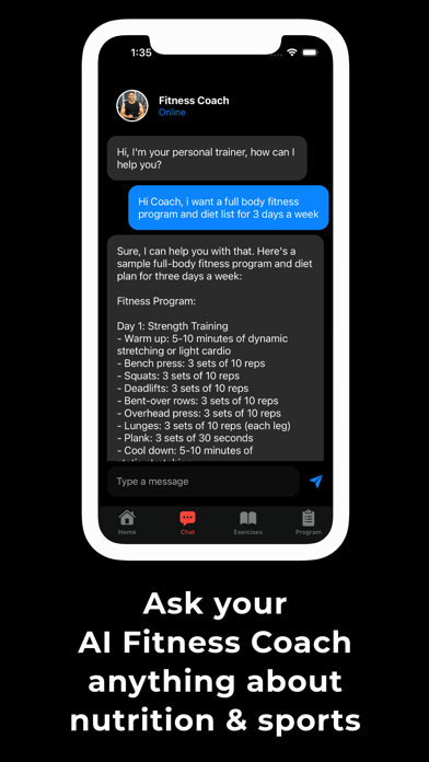 FitAI: Fitness Workouts & Diet Screenshot