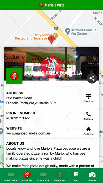 Mario's Pizza Dianella Screenshot