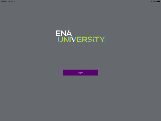 ENA University iPad screenshot 1 - Education app