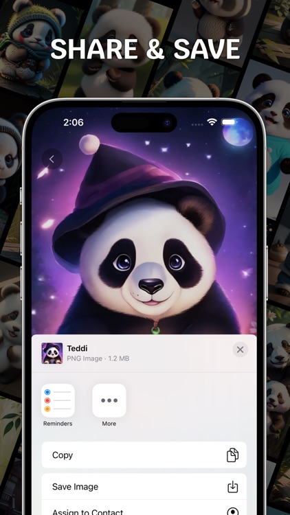 AI Art Teddy Panda - Teddi screenshot-3