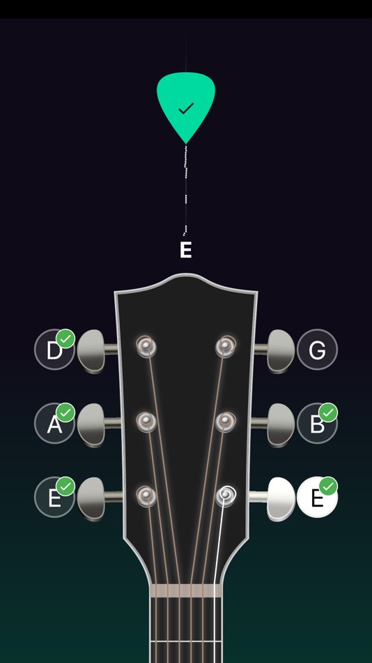 #4. Guitar Tuner - 6 strings (iOS) 由: mounir tajaouart