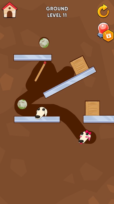 Connect The Dogs: Draw Puzzle Screenshot