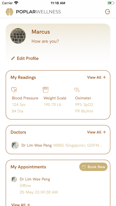 Poplar Wellness Group Screenshot