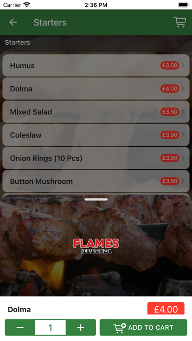 Flames Kebab Pizza Chicken Screenshot