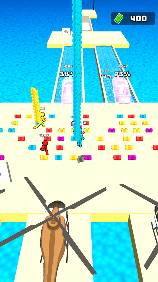 #1. Tile Busters 3D -Survivor Race (iOS) 由: Van Duong Nguyen