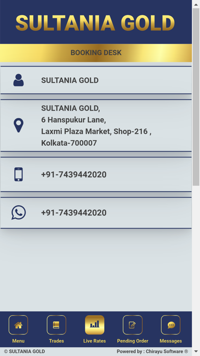 Sultania Gold Screenshot