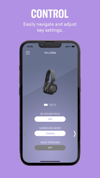 Headphones Controller Screenshot
