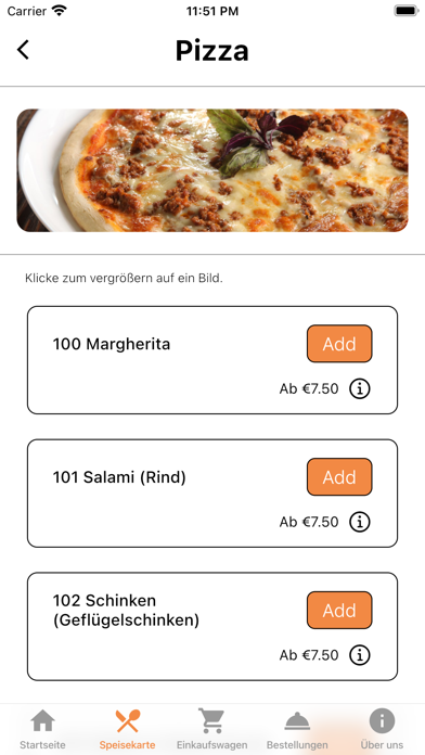 Pizza La Strada Screenshot