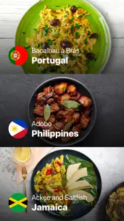 recipes of the world iphone screenshot 2