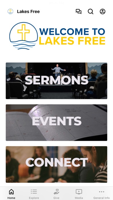 Lakes Free Church Screenshot