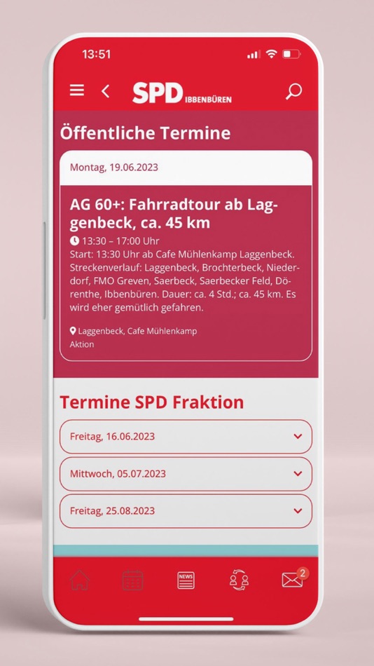 #5. SPD Ibbenbüren (iOS) 由: Wrocklage Intermedia GmbH