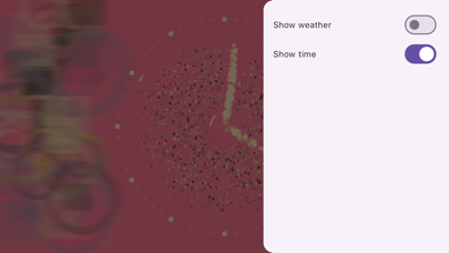 Particle Clock Screenshot