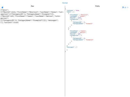 Blissum iPad screenshot