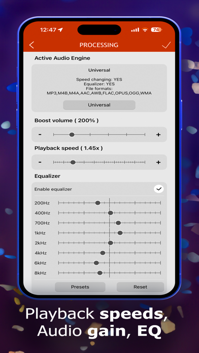 MP3 Audiobook Player Pro Screenshot