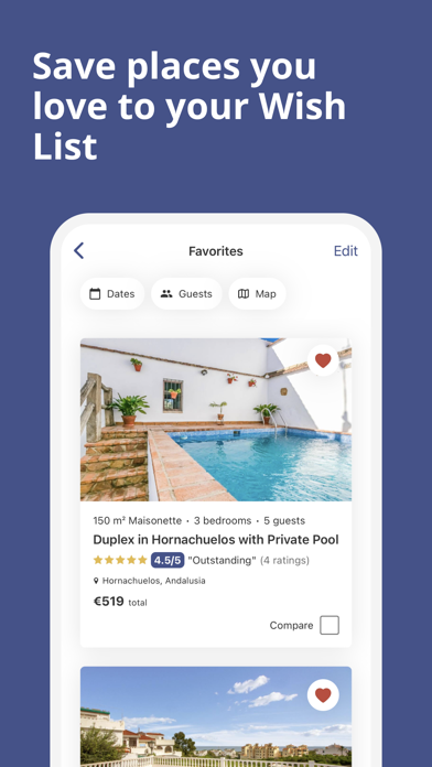 Casamundo: Vacation Homes Screenshot