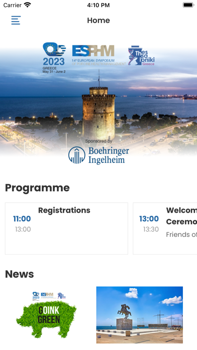 ESPHM 2023 Screenshot