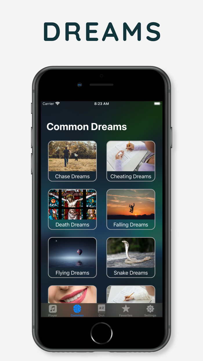 dream dict with sleep melodies