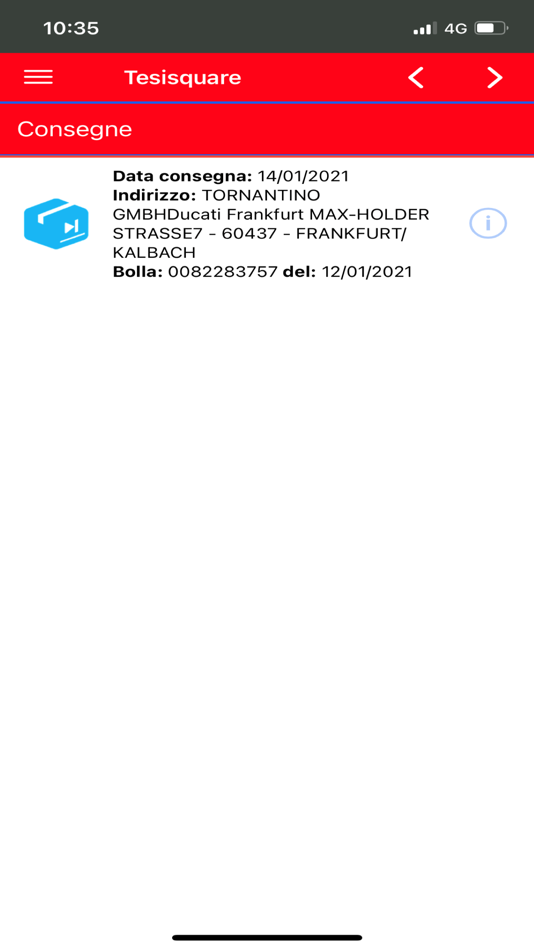 #4. TESISQUARE SHIPMENT TRACKING (iOS) 来自: Tesisquare